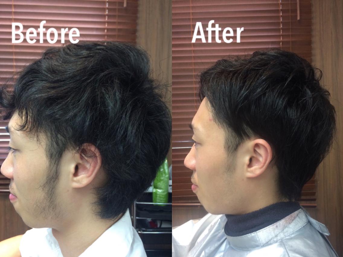 ストパー ショート メンズ