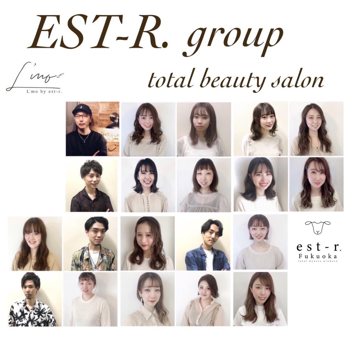 Est R Fukuoka 福岡博多店 の美容室 美容院 スタッフ情報 Est R Kazushi ミニモ