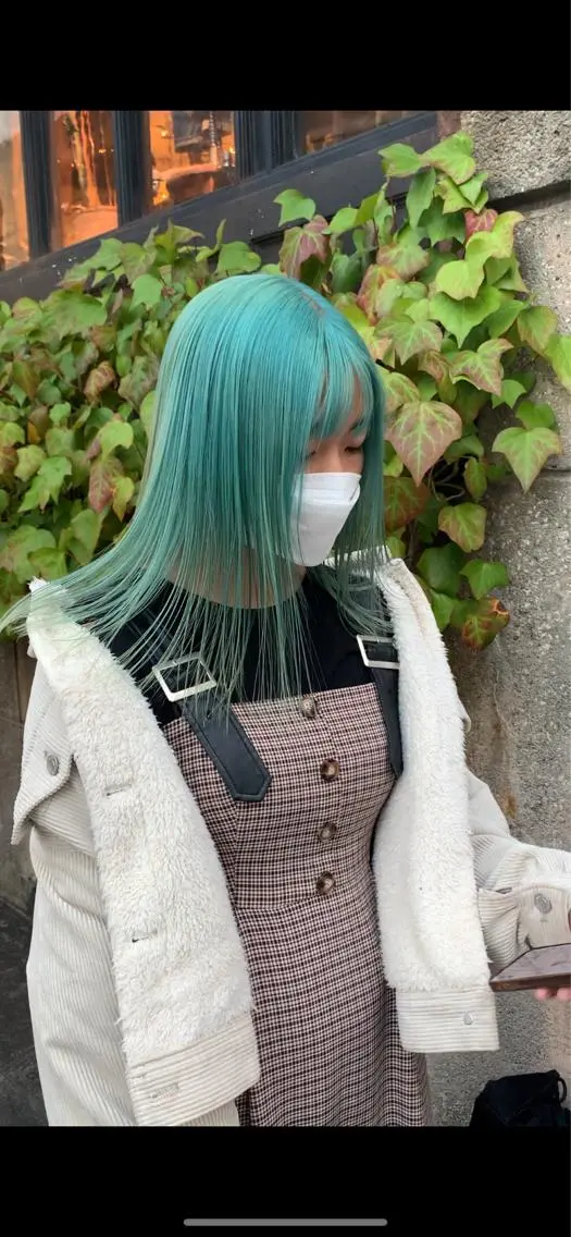 ロング カラー カット ヘアカラー トリートメント れい🫧 ハイトーン特化のヘアスタイル