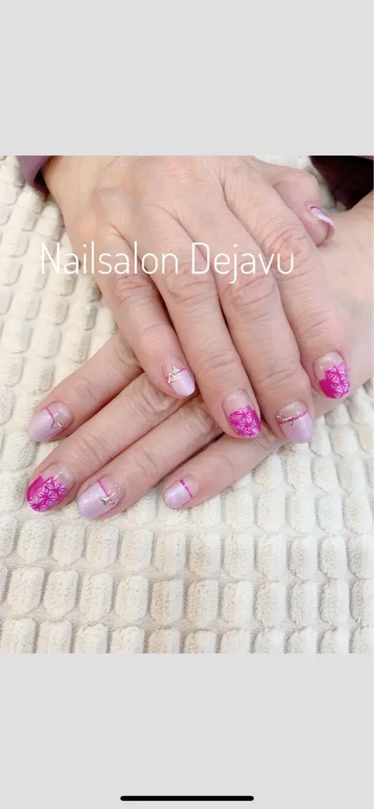 ネイル アートネイル ハンドネイル Nail salon Dejavu 🌿のネイルデザイン