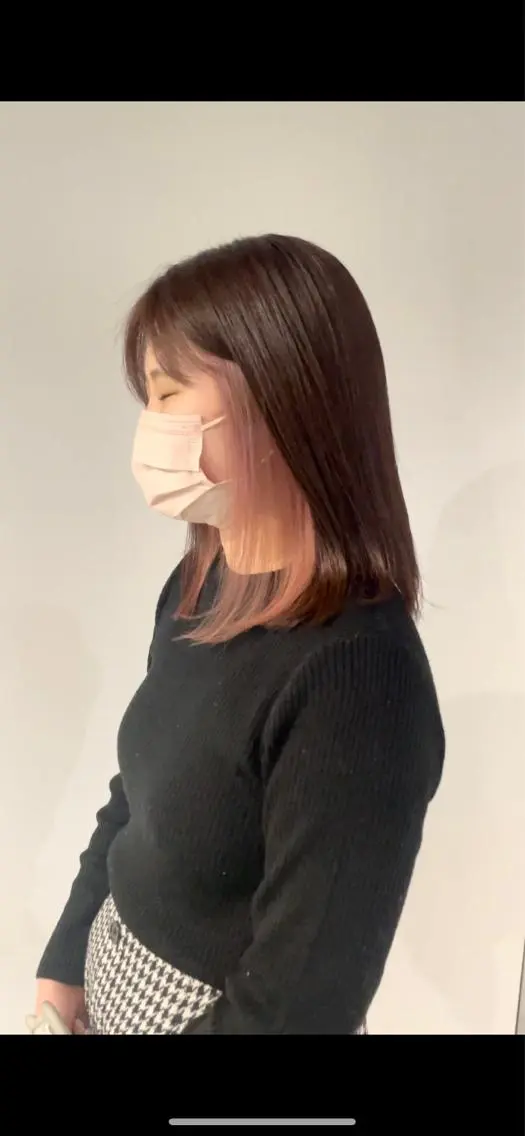 セミロング 【美容室が苦手な方 専問美容室】MIHOのヘアスタイル