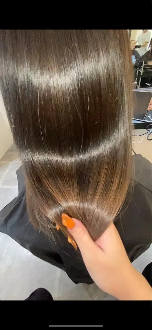 ミディアム 髪質改善 トリートメント ヘアカラー トリートメント 美髪✨髪質改善 &艶カラーmanaeのヘアスタイル