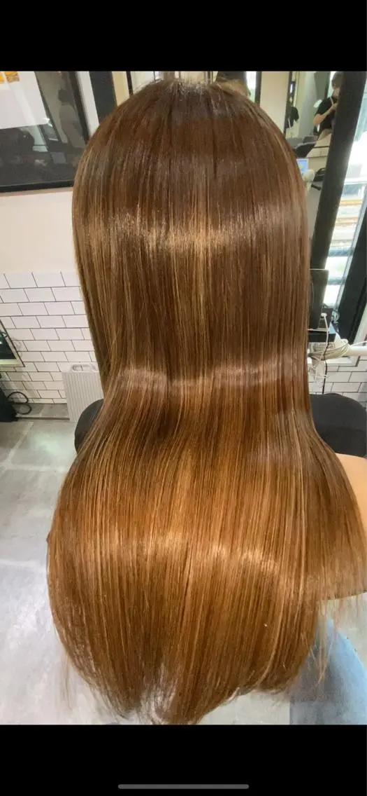 ロング 髪質改善 トリートメント カット トリートメント 美髪✨髪質改善 &艶カラーmanaeのヘアスタイル