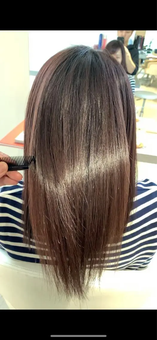 ロング カラー カット トリートメント モテ髪提案します💕 髪質改善宗一郎のヘアスタイル