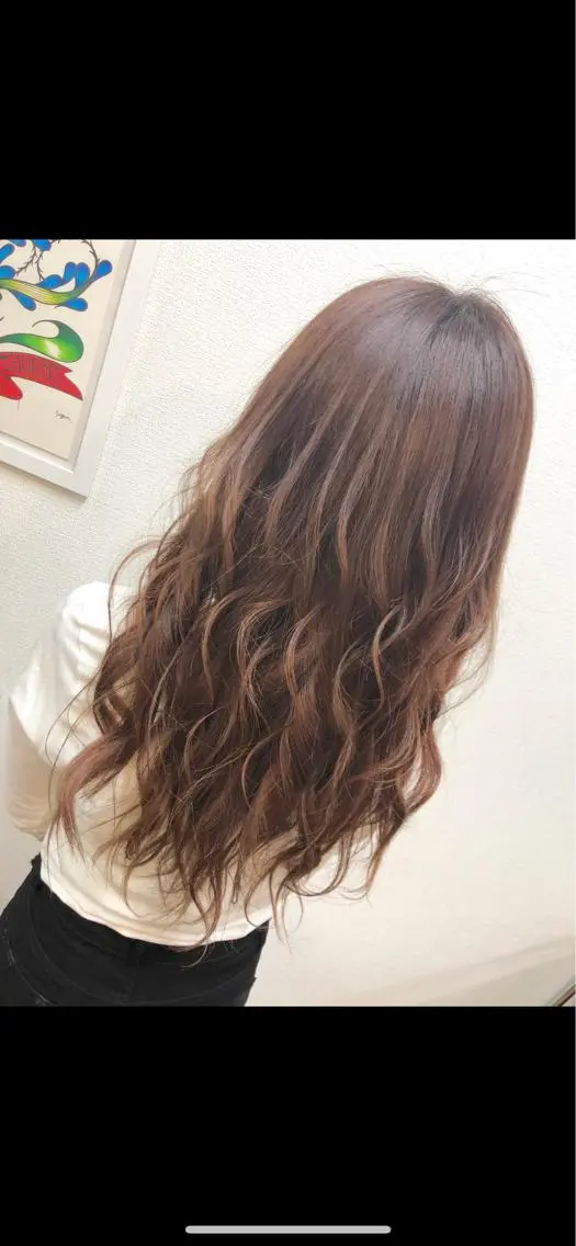 ロング カラー SHIORI💜口コ ミNo.1艶カラーのヘアスタイル