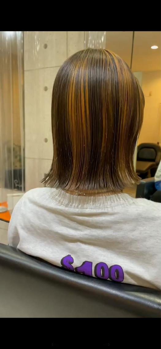ミディアム ヘアカラー TYLCO itsukiのヘアスタイル