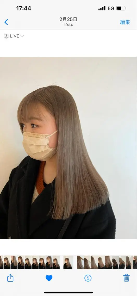 ロング k jの眉毛・アイブロウイメージ