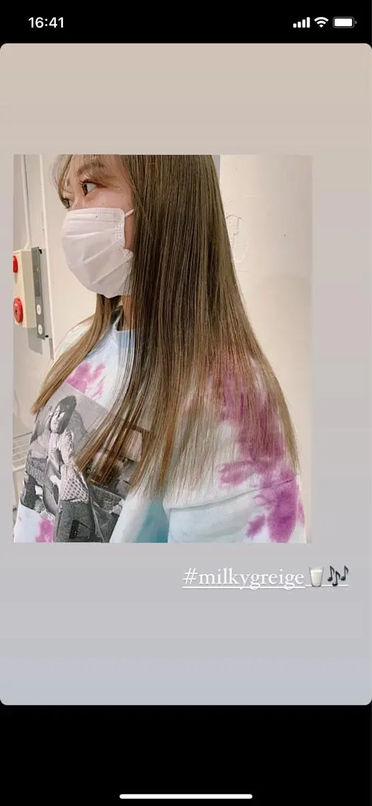ロング カラー RISAKO レイヤーカット🎀のヘアスタイル