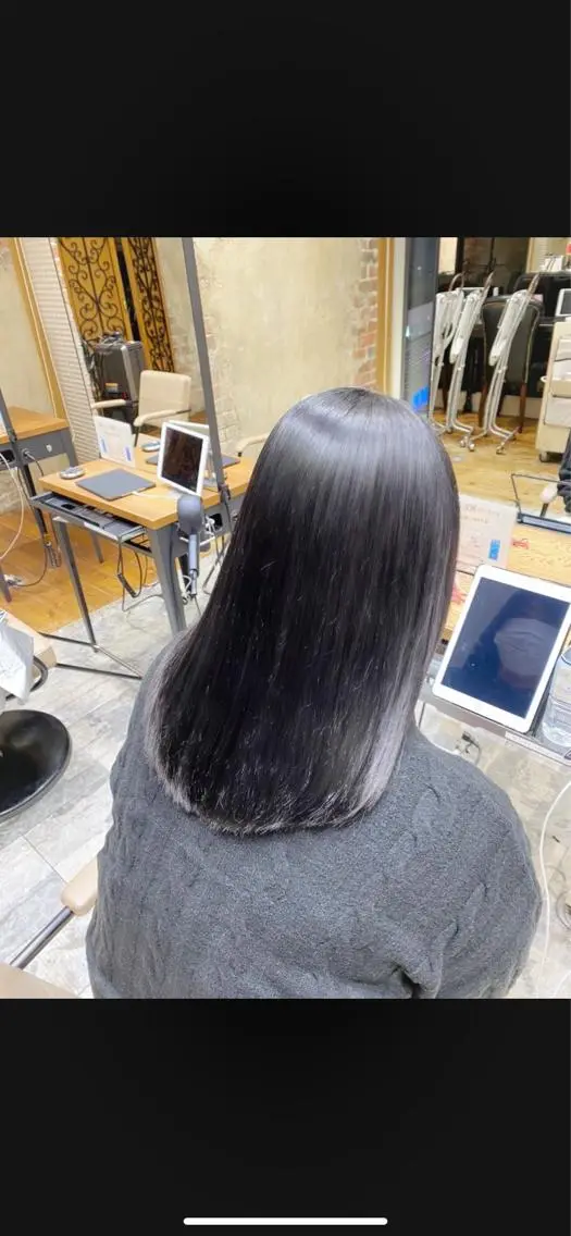 カラー 銀座/レイヤー 顔周りカット溝手優太のヘアスタイル