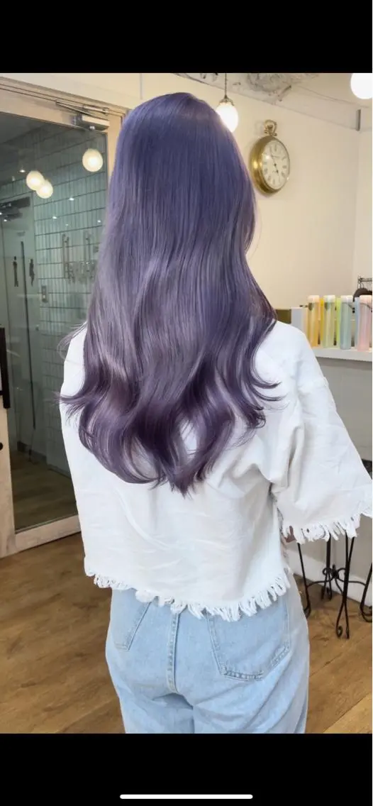 ロング 水原　悠吾 ELISS　ブリーチのヘアスタイル
