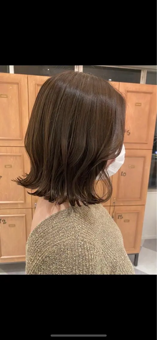 ミディアム カラー 透明感カラー トリートメント SIKI yuuna レイヤーカット🪽のヘアスタイル