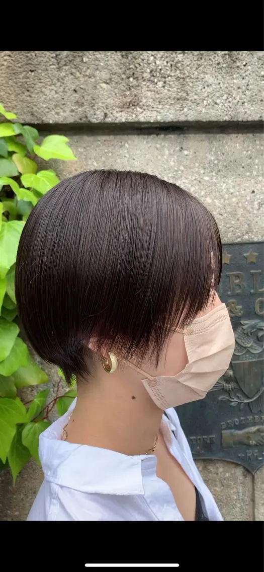 ショート カラー れい🫧 ハイトーン特化のヘアスタイル