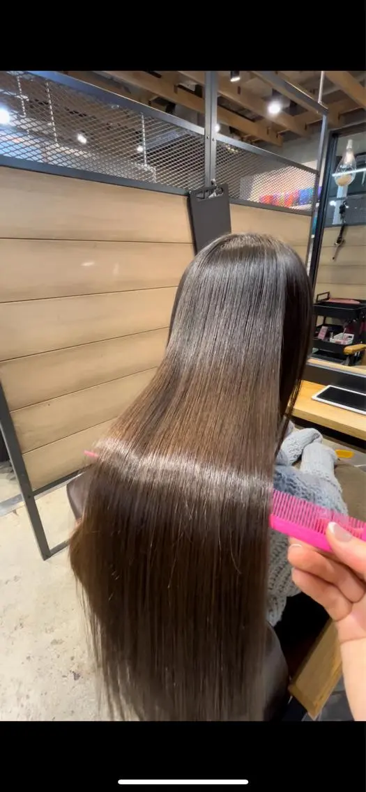 ロング 髪質改善 トリートメント ヘアカラー トリートメント ヘッドスパ 髪質改善 永田零亜のヘアスタイル