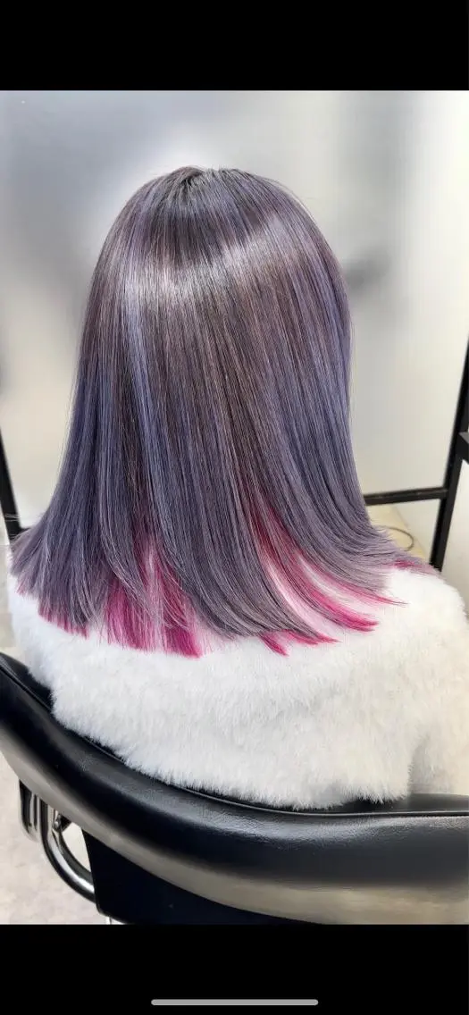 ショート ヘアカラー トリートメント 及川シゲル 髪質改善講師のヘアスタイル