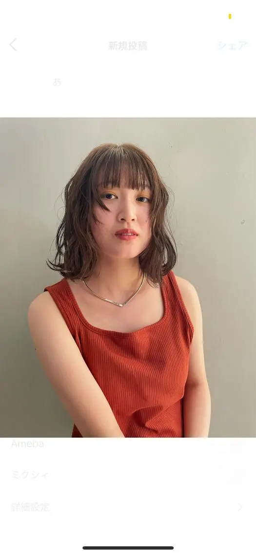 ミディアム HIBIKI/原宿 ハッシュカット🪄のヘアスタイル