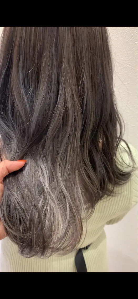 ロング カラー ハイライトカラー ハイライト カット ヘアカラー トリートメント hubhair レイヤー/透明感のヘアスタイル