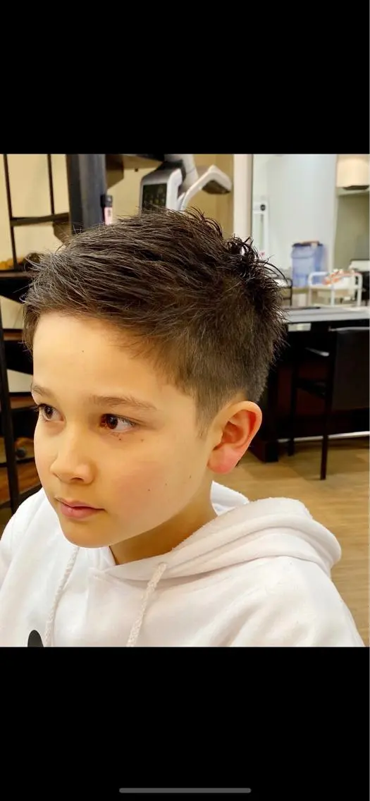 キッズ カット 藏本 剛史のヘアスタイル