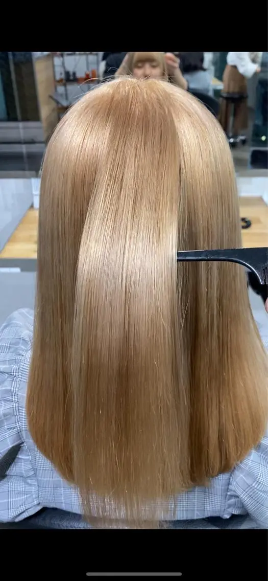 ミディアム カラー ヘアアレンジ 髪質改善 トリートメント 当日予約⭕️ JUNYAのヘアスタイル