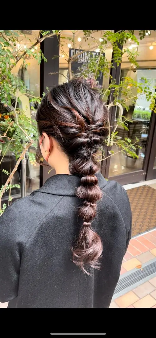 ロング 早稲田 千尋のヘアスタイル