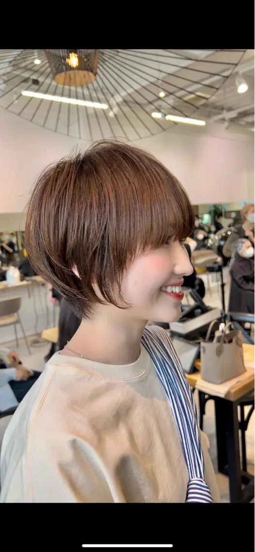 ショート 似合わせカット ショートヘア 🌈銀座、ボブ ショート🌈にっしーのヘアスタイル