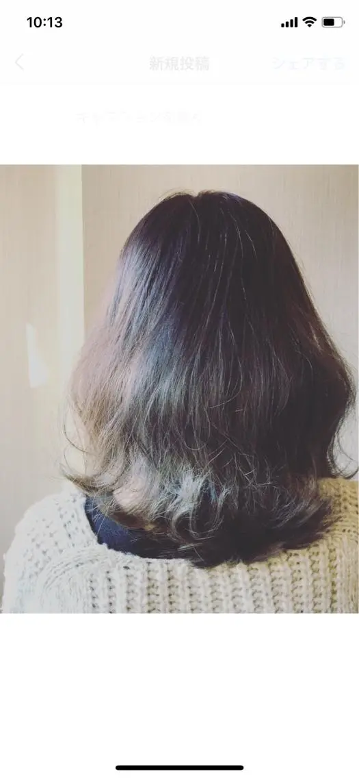 ミディアム カラー カット ヘアカラー days. デイズのヘアスタイル