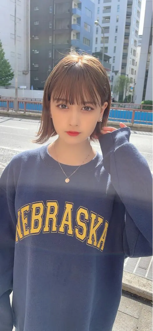 ショート ボブ 巣山 竜一のヘアスタイル