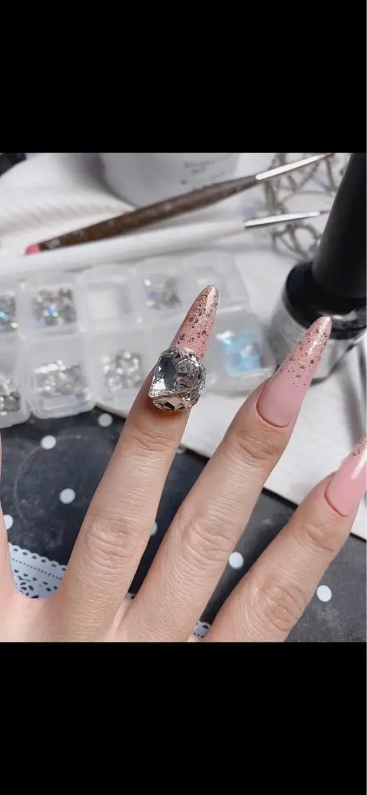 ロング ネイル ハート LUNE NAILのその他イメージ