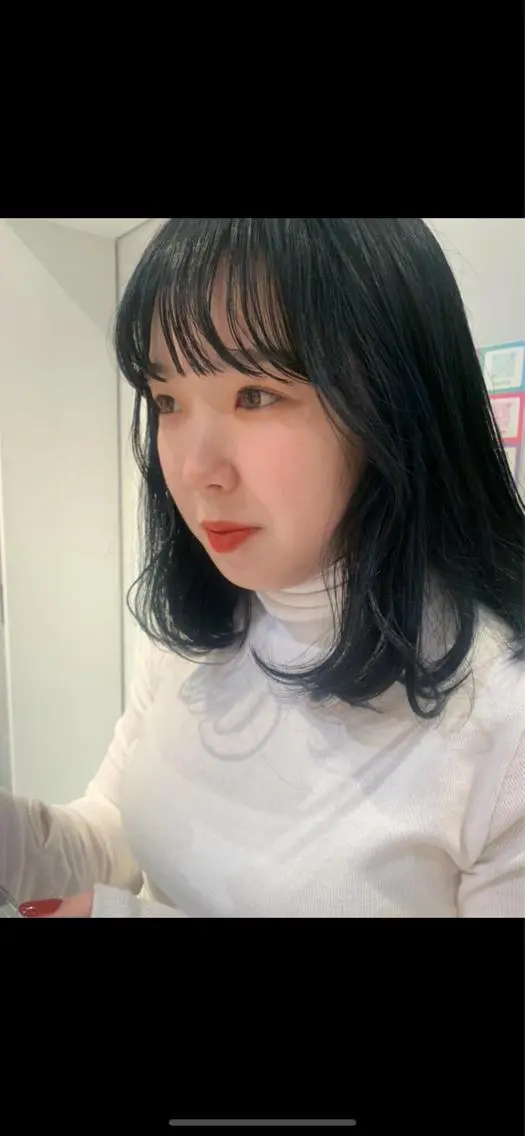 セミロング カラー RISAKO レイヤーカット🎀のヘアスタイル