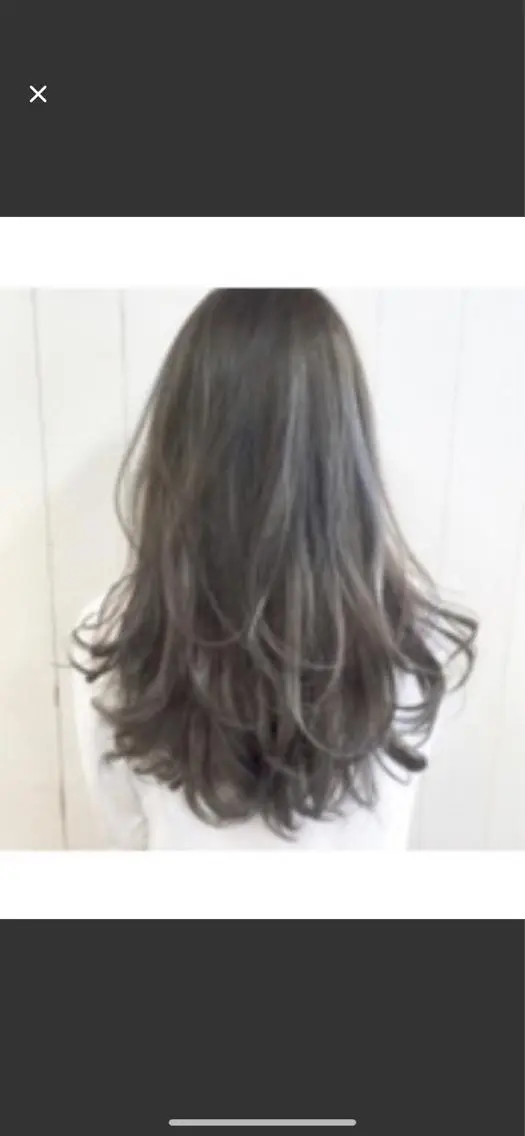 カラー 安井 友紀子のヘアスタイル