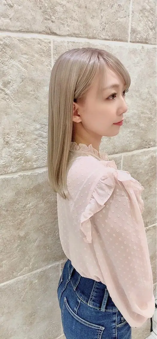 ミディアム カラー ヘアカラー 《Zina札幌大通》 Hinano🐻のヘアスタイル