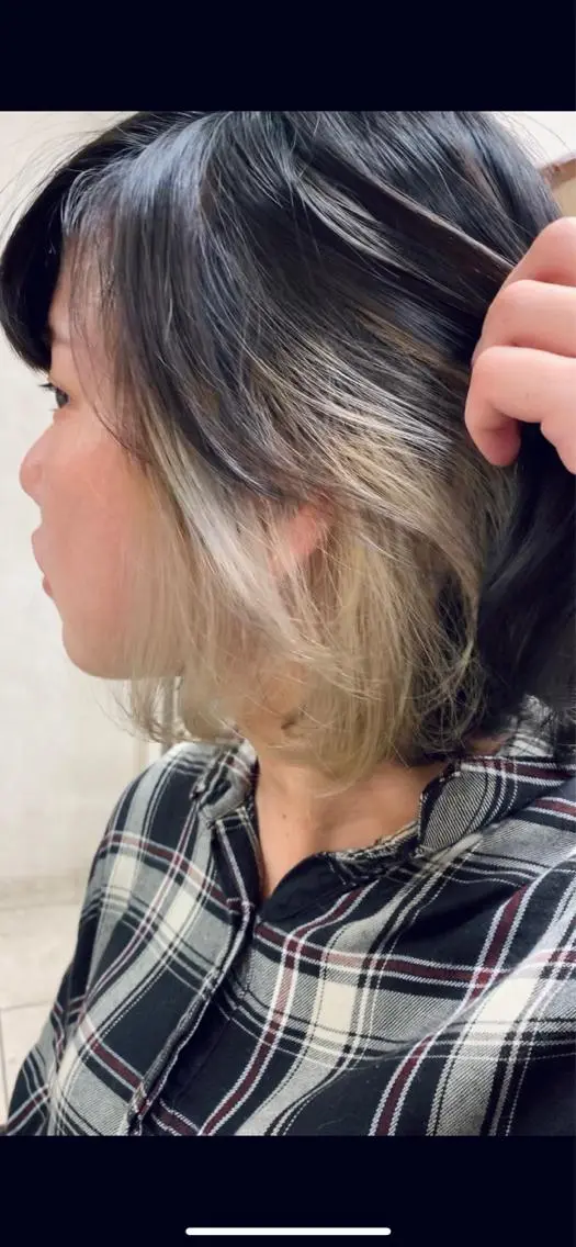ミディアム カラー カット ヘアカラー トリートメント putri 副店長 岸本　拓真のヘアスタイル