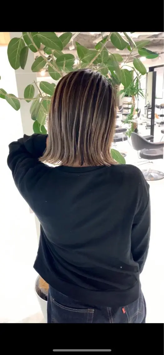 ショート レイヤーカット ヘアカラー トリートメント 神戸でブリーチなら puty/レイヤーのヘアスタイル