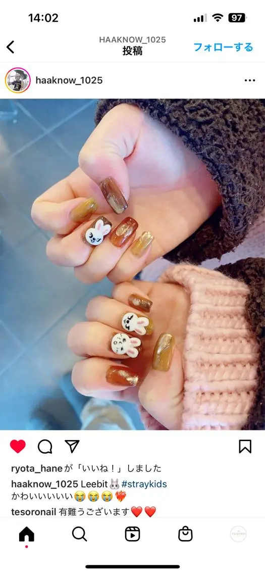 ネイル ハンドネイル フットネイル TESORO nailのネイルデザイン