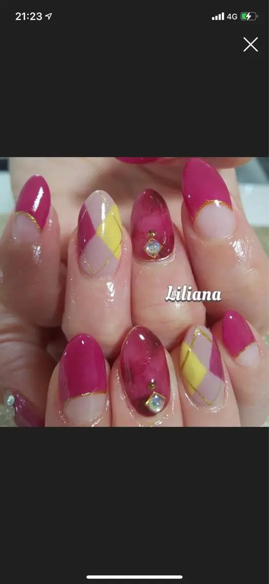 ネイル ハンドネイル 艶々の美爪を〜 【リリアーナ】のネイルデザイン
