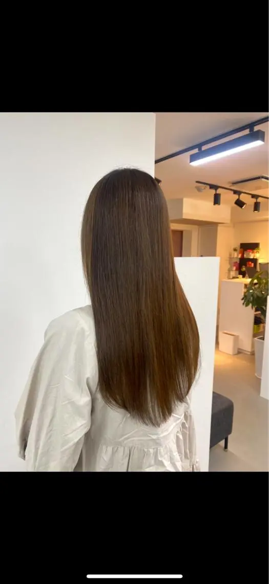 ロング 髪質改善 Aujuaソムリエ 🎨‎♡HARUのヘアスタイル