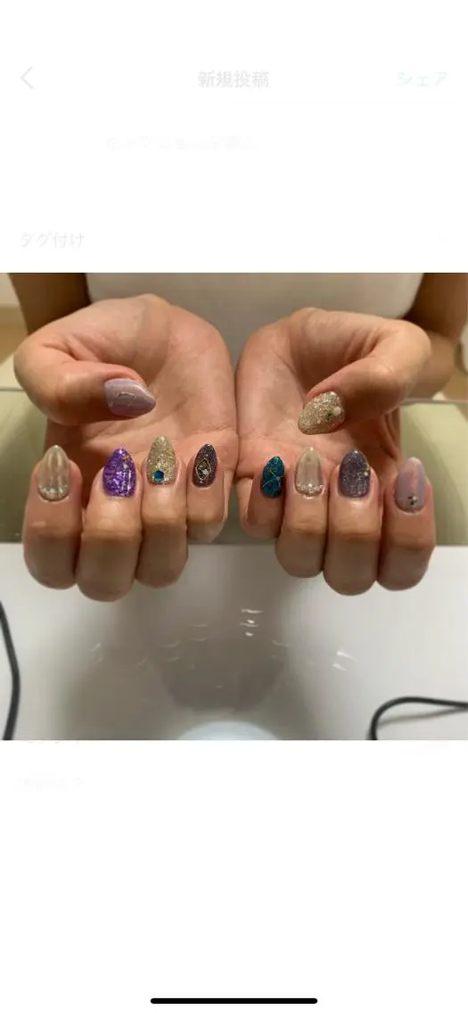 ネイル 持ち込み nail M&Tのネイルデザイン