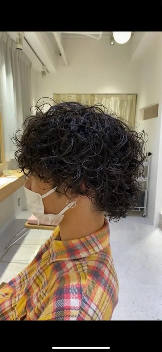 パーマ メンズ soil ミヤタケのヘアスタイル