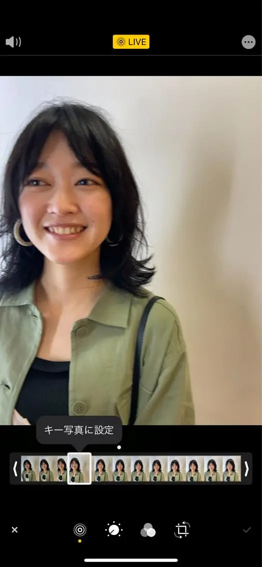 ミディアム 田中 あやなのヘアスタイル