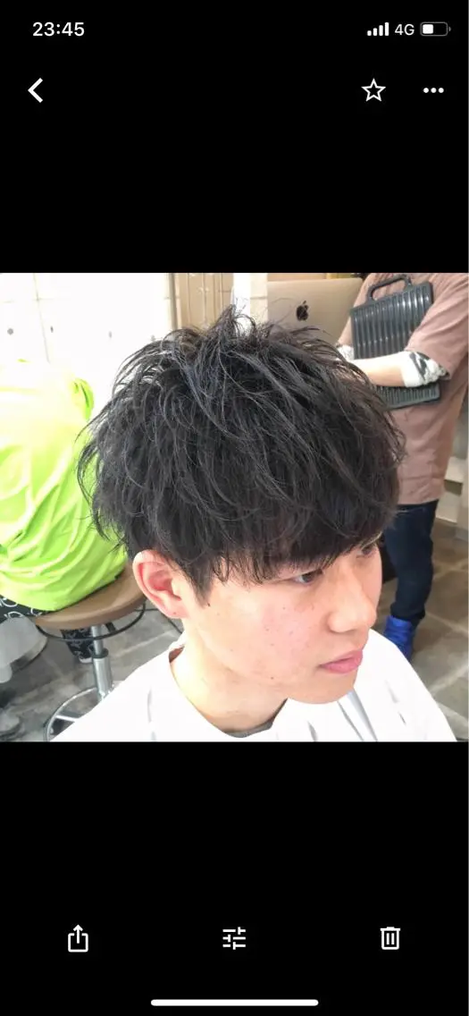 メンズ マッシュ 佐藤 智弘のヘアスタイル