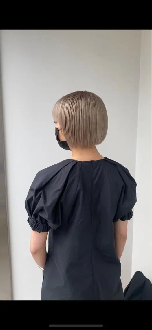 ショート ヘアカラー 銀座店長🌟 片山雄太のヘアスタイル