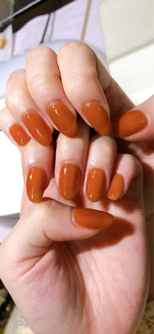 ネイル ワンカラーネイル Ｍ☆NAIL asamiのネイルデザイン