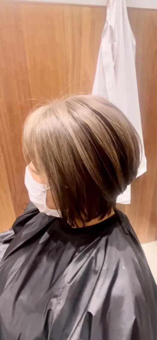 カラー 脱白髪染め setsucoのヘアスタイル
