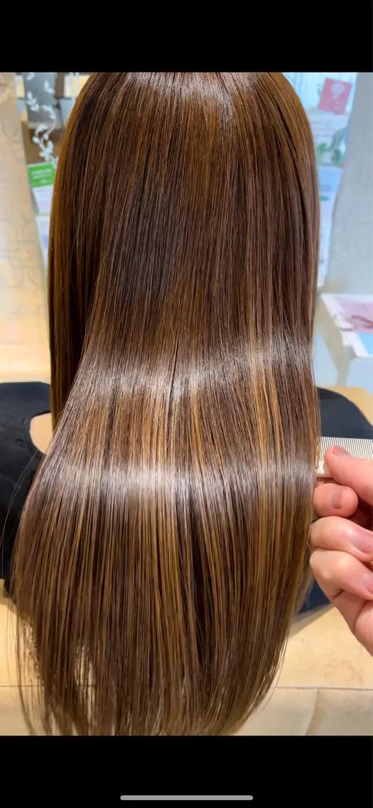 ミディアム パーマ 中山 響希のヘアスタイル