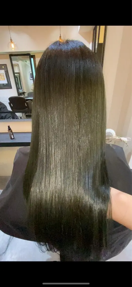 ロング 髪質改善 トリートメント カット ヘアカラー トリートメント 美髪✨髪質改善 &艶カラーmanaeのヘアスタイル