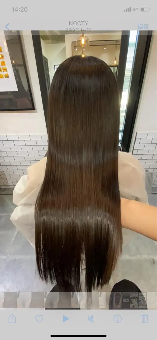 ロング 髪質改善 トリートメント トリートメント 美髪✨髪質改善 &艶カラーmanaeのヘアスタイル