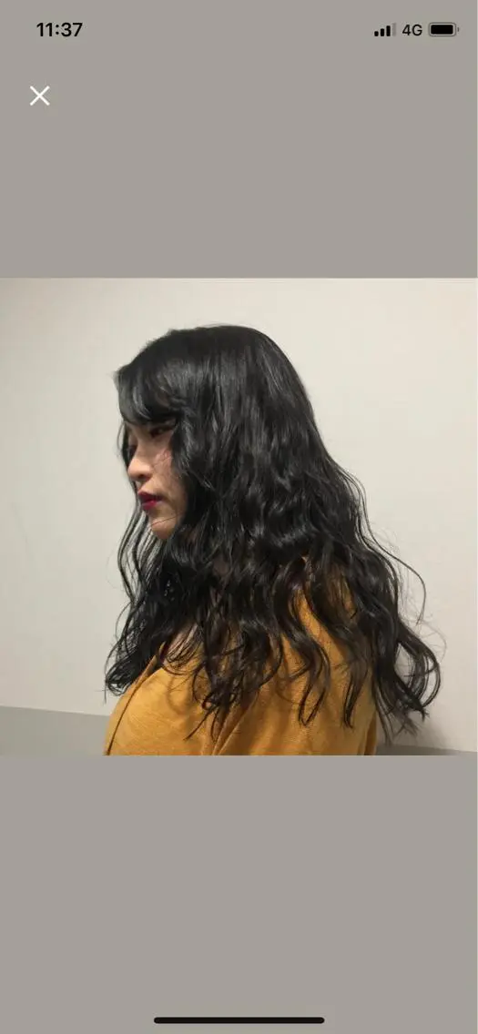 ロング パーマ Yuki☺︎パーマ レイヤーカットのヘアスタイル