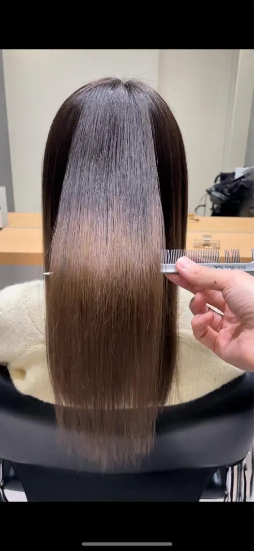 ミディアム 髪質改善ヘアケア 艶髪特化/上田のヘアスタイル