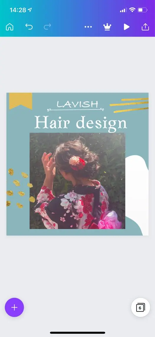ヘアアレンジ LAVISH 大和店 emi・:*+のネイルデザイン