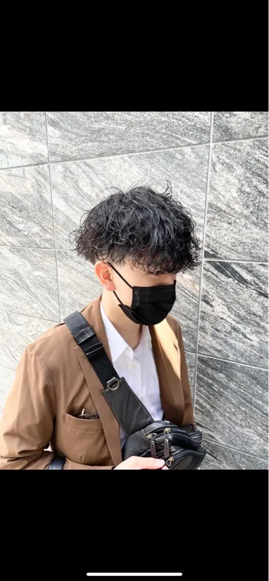 ショート カラー パーマ ヘアアレンジ メンズ 🔥札幌No.1🥇 パーマ特化美容師🔥のヘアスタイル
