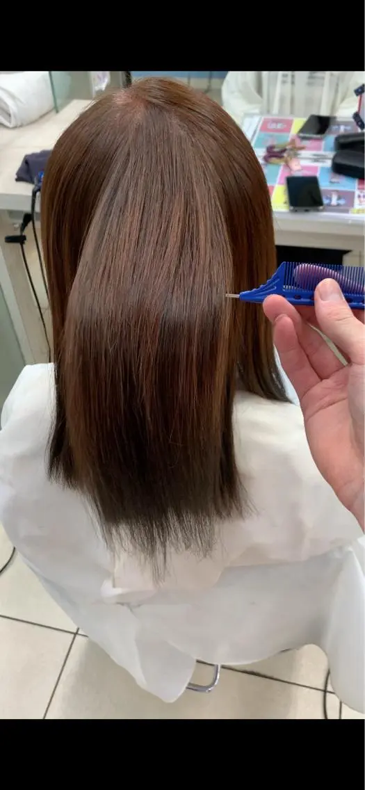 パーマ 朝ラク縮毛矯正 kiryuのヘアスタイル